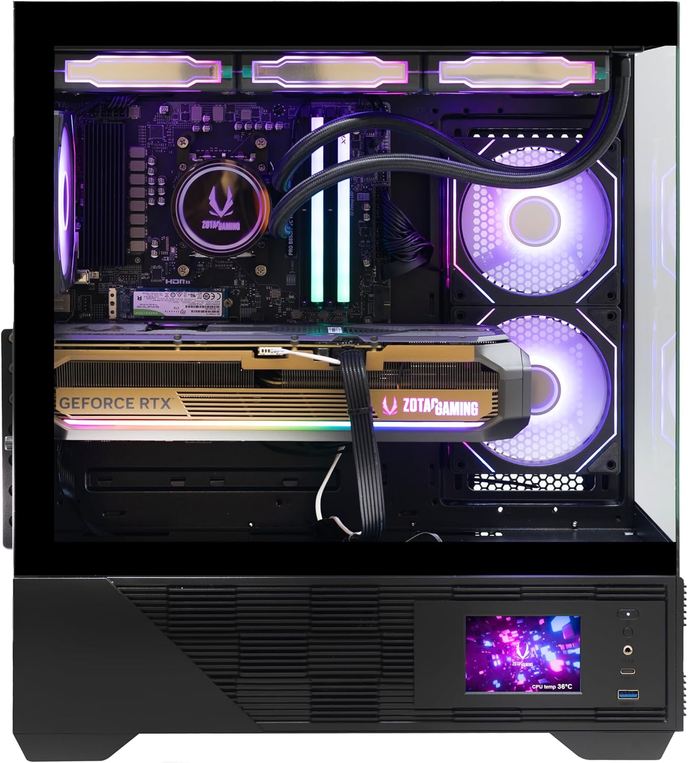 ZOTAC MEK Gaming PC Desktop, Ultra 9 285K, NVIDIA RTX 5090 32GB, Infinity