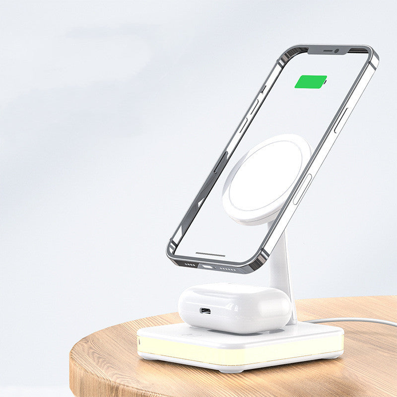 4-in-1 RGB Magnetic Charger Stand