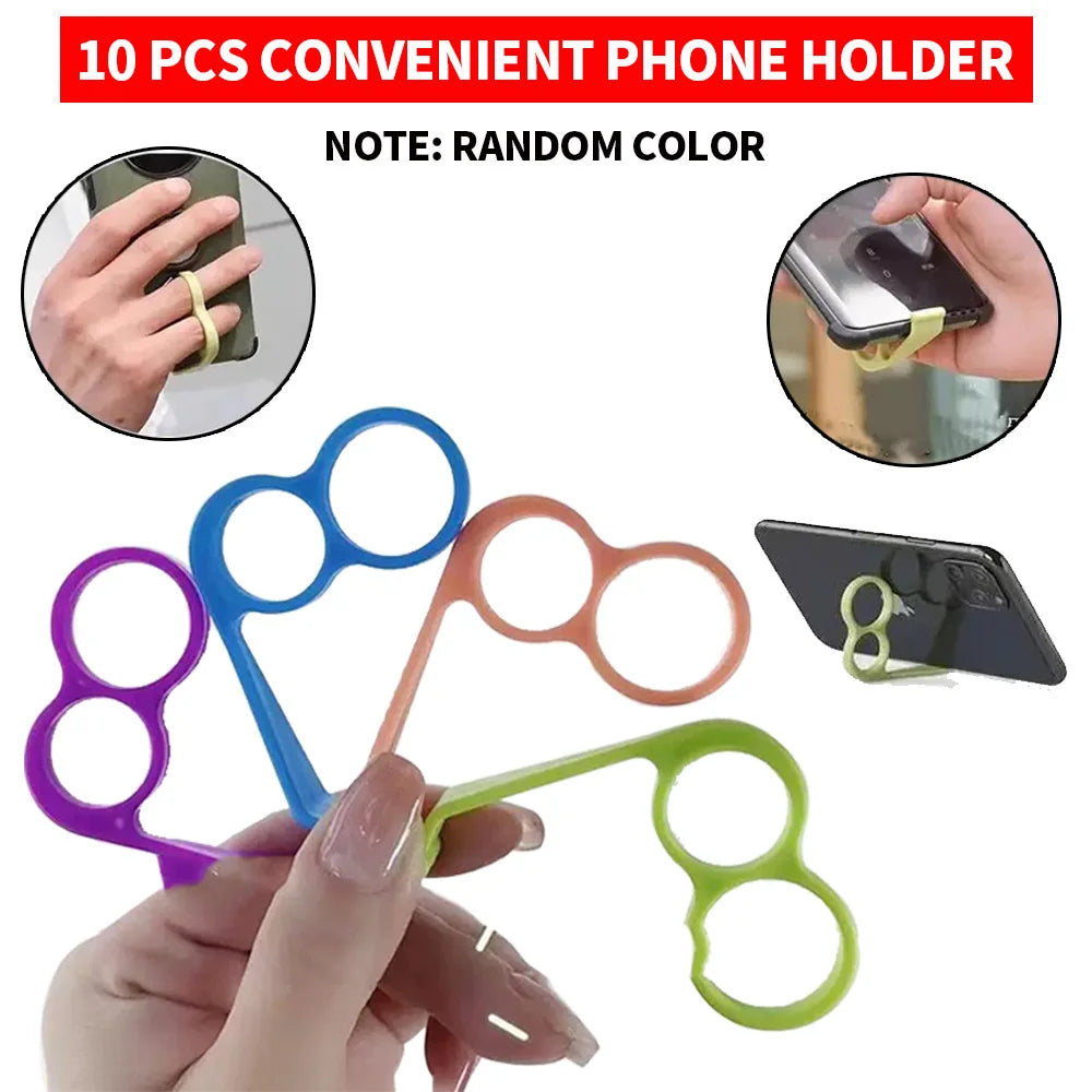 Compact Lazy-Finger Desktop Phone Stand