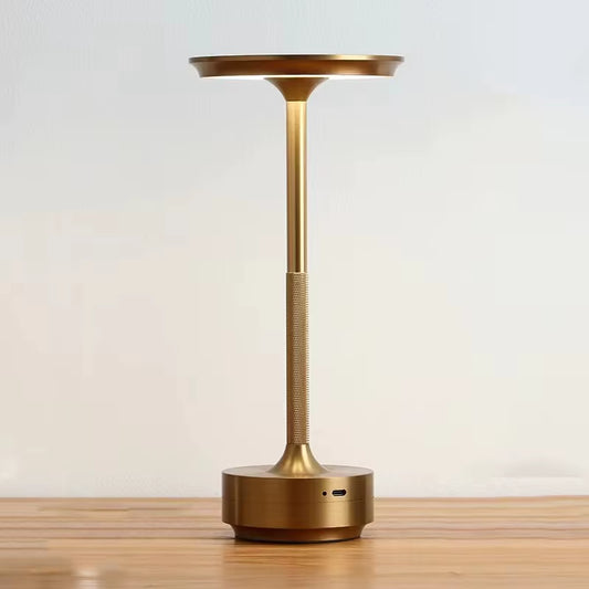 Cordless Gold Touch Table Lamp
