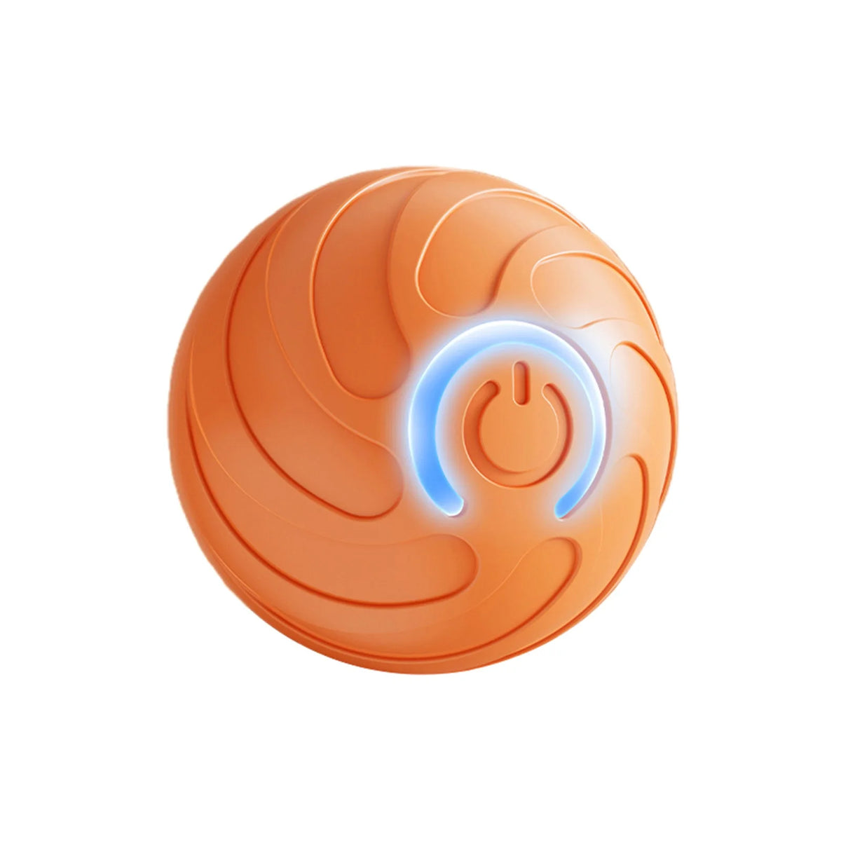 Automatic Rolling Ball Dog Toy - Interactive, LED, Rechargeable