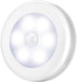 Motion Sensor Night Light, Battery Operated, White