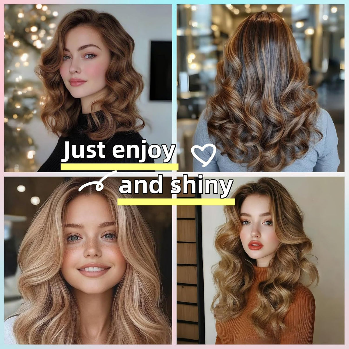 Satin Heatless Curling Rod Headband - No-Heat Hair Roller