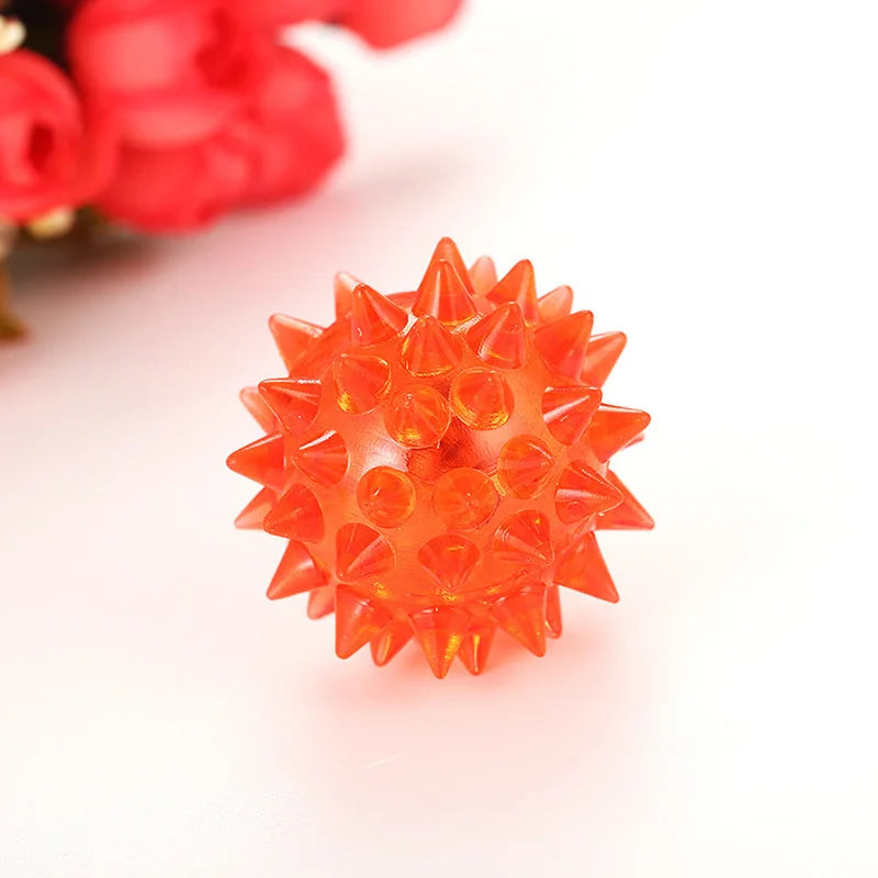 LED Rolling Cat Ball - Glowing Colorful Pet Toy