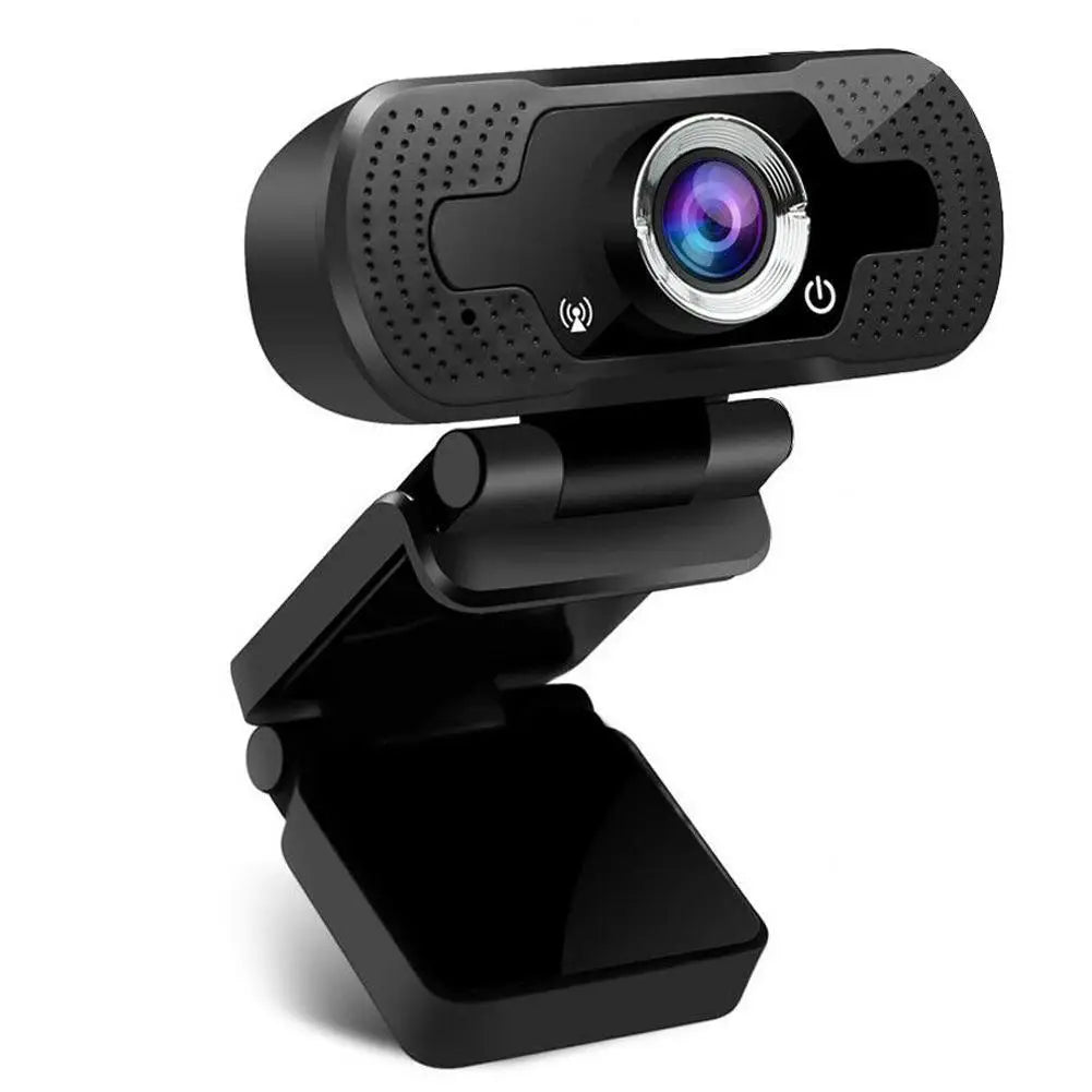 1080p USB Webcam with Microphone for Video Calls & Streaming
