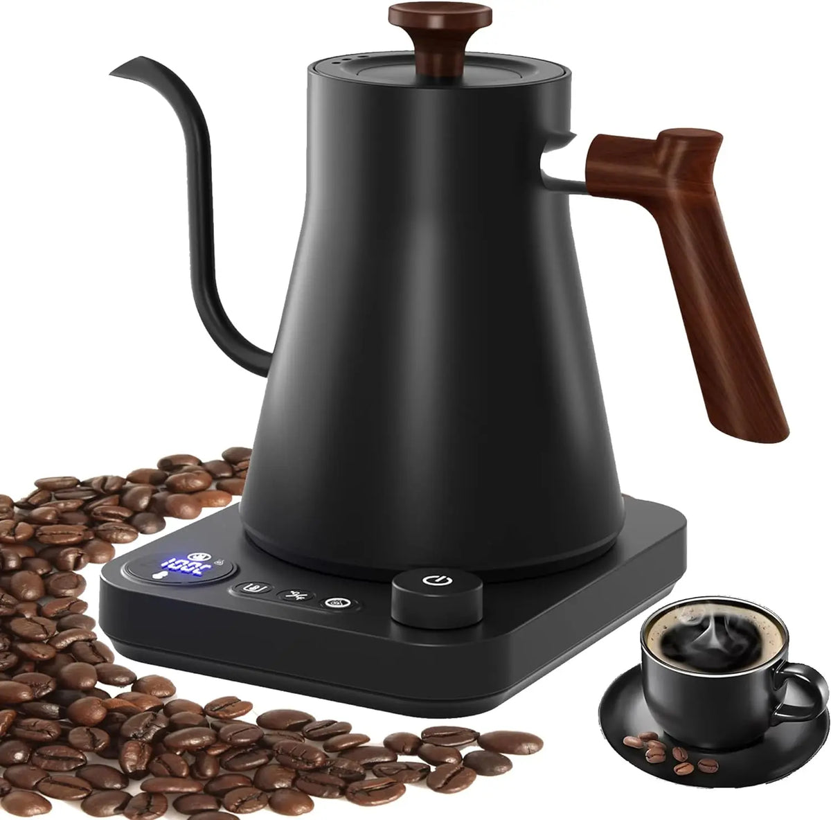 Gooseneck Electric Kettle with Temperature Control