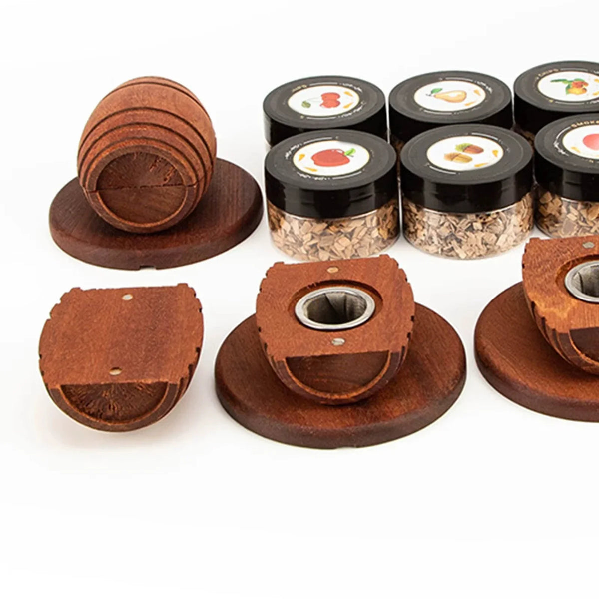 Cocktail Smoker Kit with 6 Wood-Chip Flavors