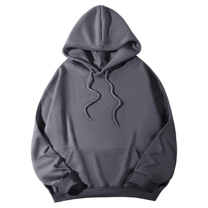 Heavyweight Oversized Pullover Hoodie (Grey)