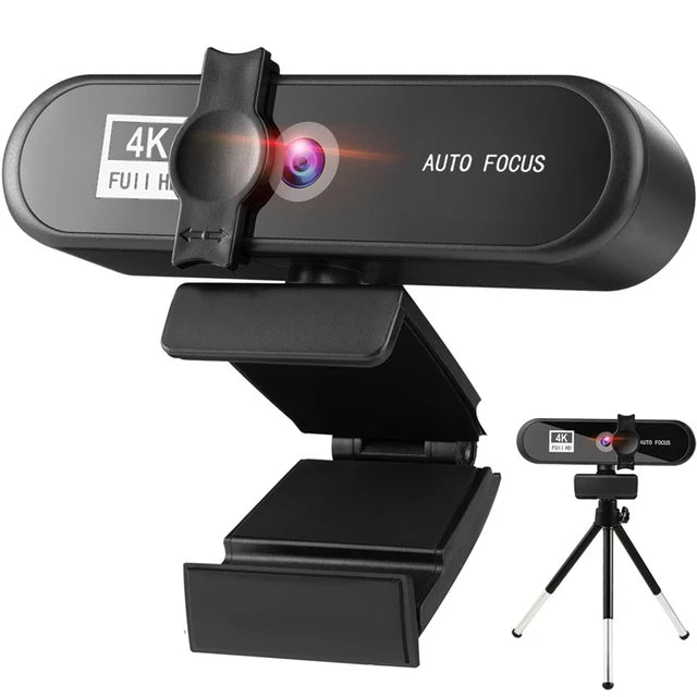 Autofocus Webcam with Microphone for Streaming & Video Calls