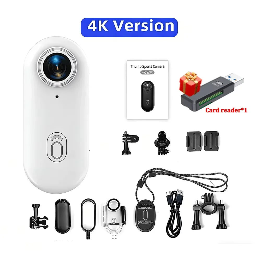Magnetic Mini POV Camera (Wearable, Wi-Fi App)