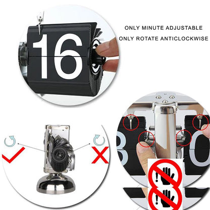 Automatic Page-Turning Flip Clock