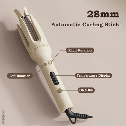 Automatic Rotating Hair Curler (US Plug)