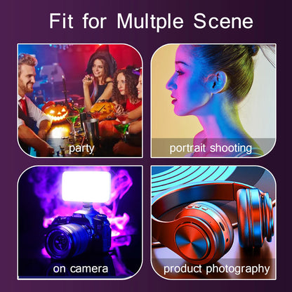 Pocket RGB Video Light Panel (Magnetic Back)