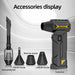 Cordless Turbo Jet Blower (Dust, Leaves, Snow, PC)