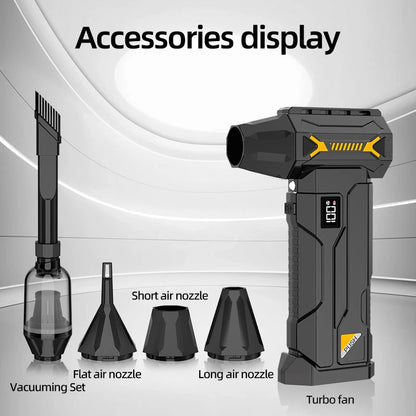 Cordless Turbo Jet Blower (Dust, Leaves, Snow, PC)