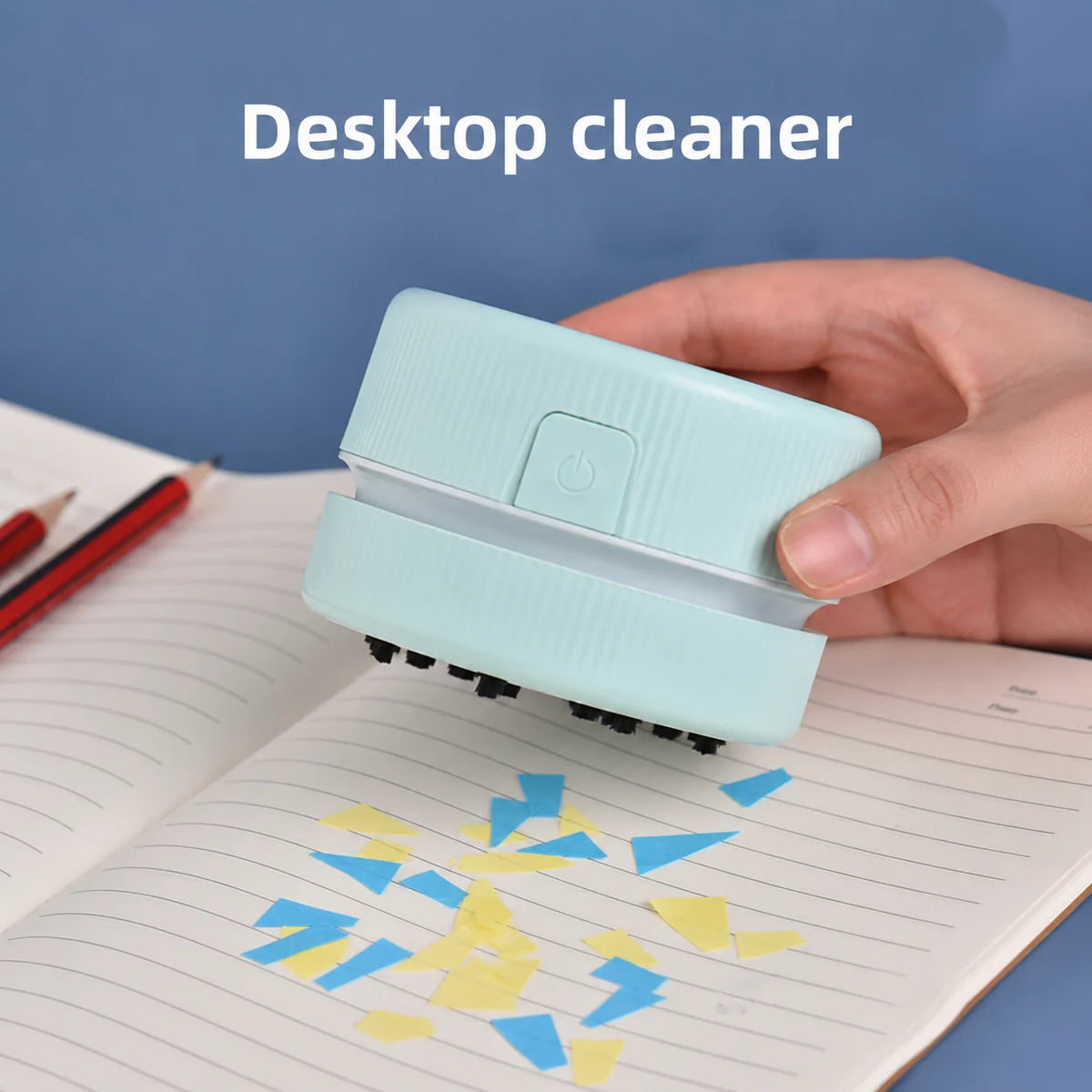 Cute Mini Desktop Vacuum for Desk Crumbs