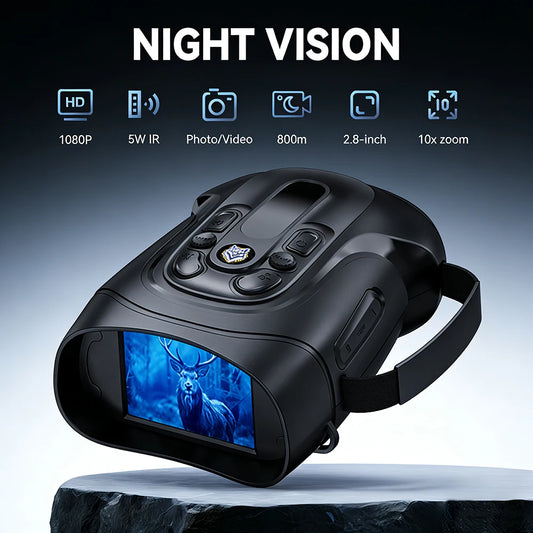 Digital Night Vision Binoculars with Screen (Photo & Video)
