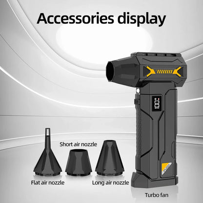 Cordless Turbo Jet Blower (Dust, Leaves, Snow, PC)