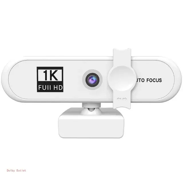 Autofocus Webcam with Microphone for Streaming & Video Calls