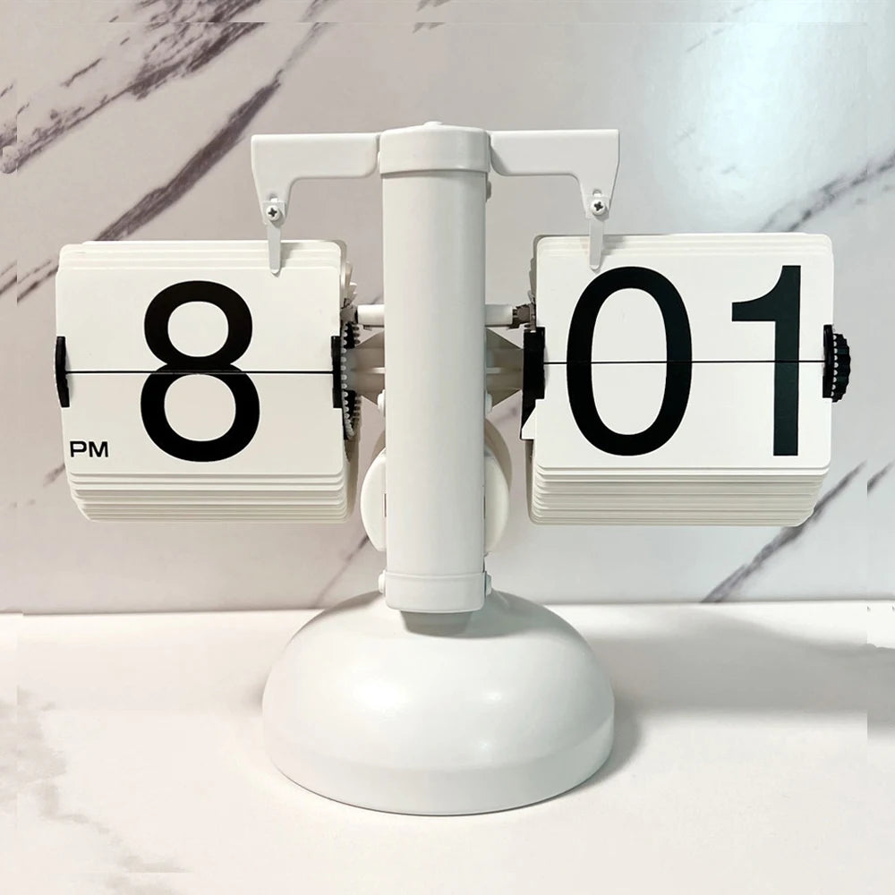 Automatic Page-Turning Flip Clock