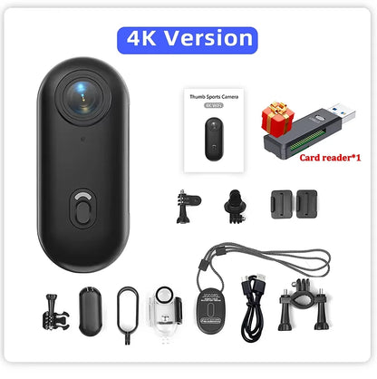 Magnetic Mini POV Camera (Wearable, Wi-Fi App)