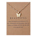 Butterfly Pendant Clavicle Chain Necklace