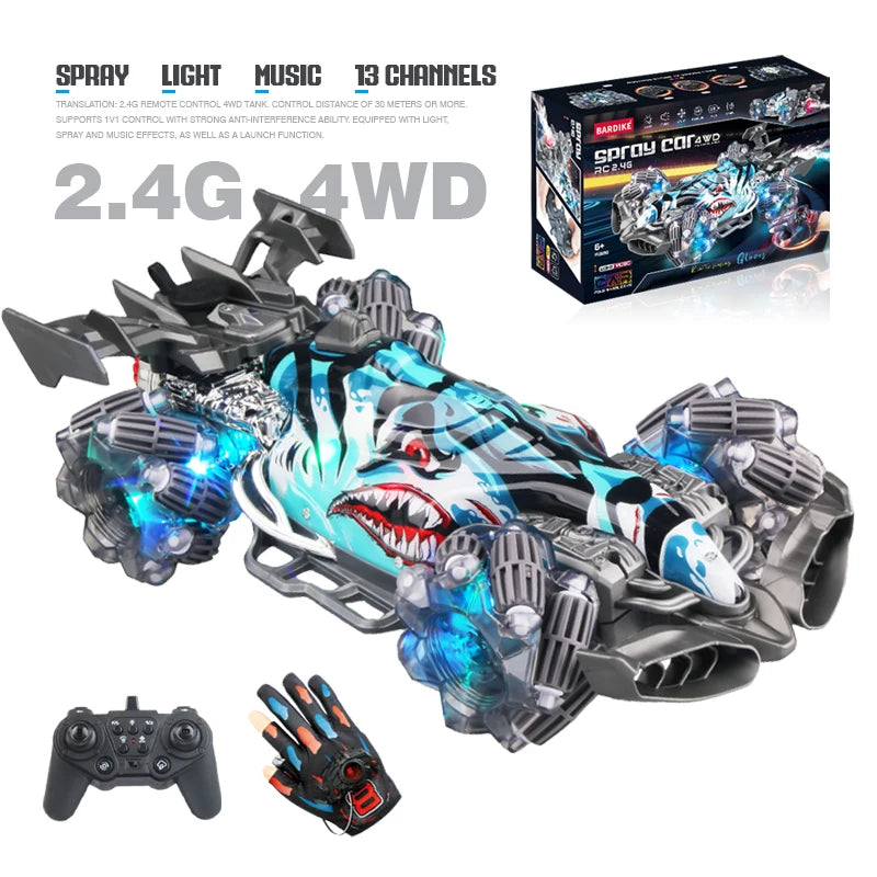 Gesture-Control RC Stunt Car