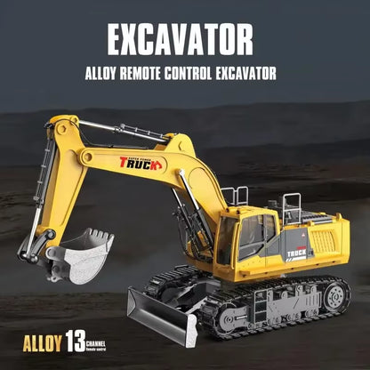 1:18 Alloy RC Excavator (17-Channel)