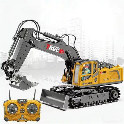 1:18 Alloy RC Excavator (17-Channel)