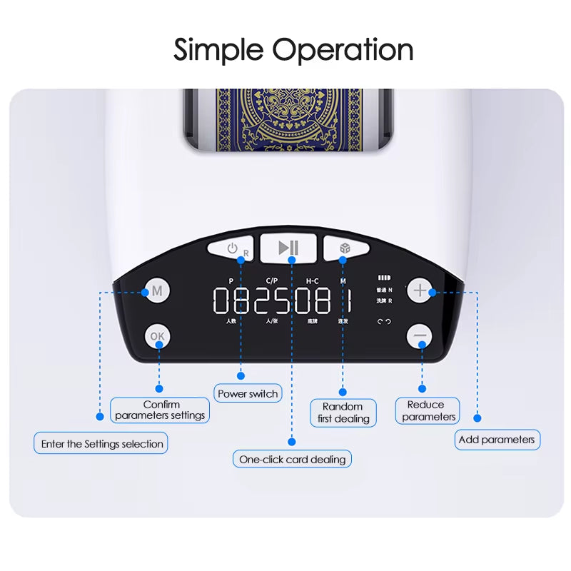 Automatic Card Dealer Machine