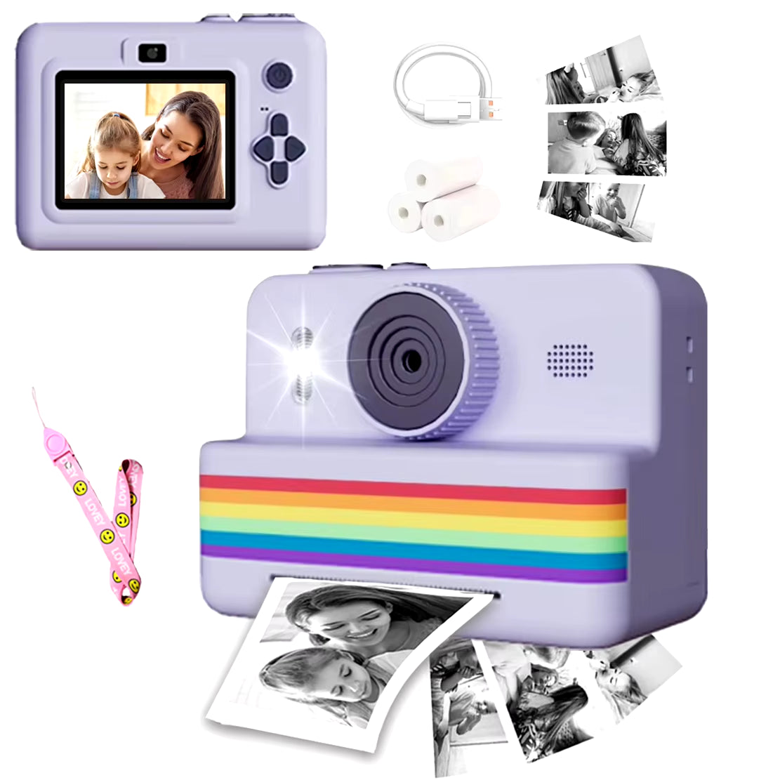 Kids Instant-Print Camera