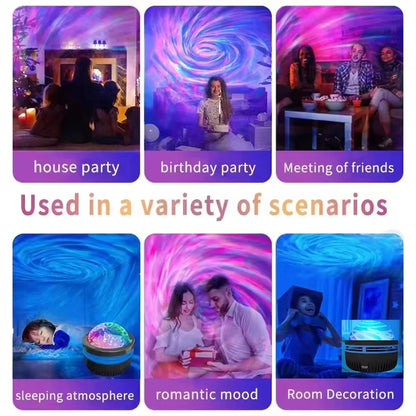 LED Galaxy Projector Night Light