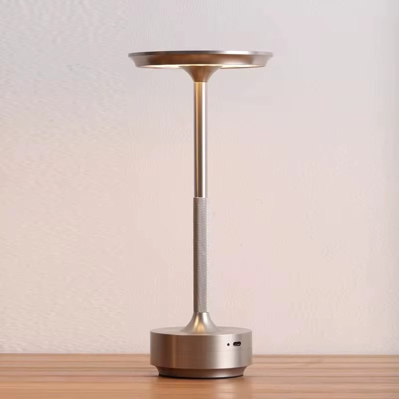 Cordless Gold Touch Table Lamp