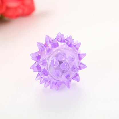 LED Rolling Cat Ball - Glowing Colorful Pet Toy