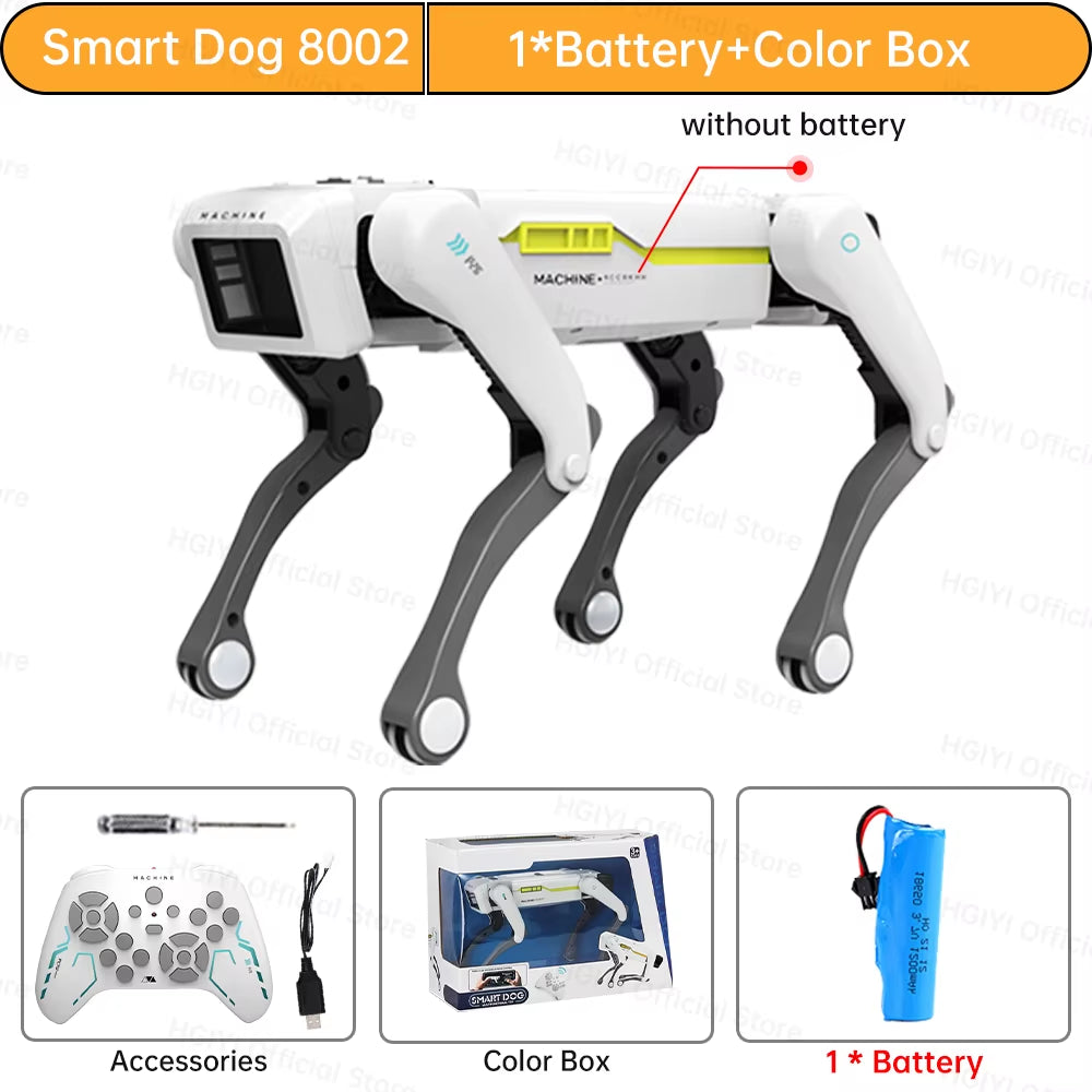Smart RC Robot Dog with Voice & Touch Response