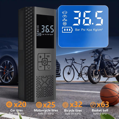 Cordless Portable Tire Inflator