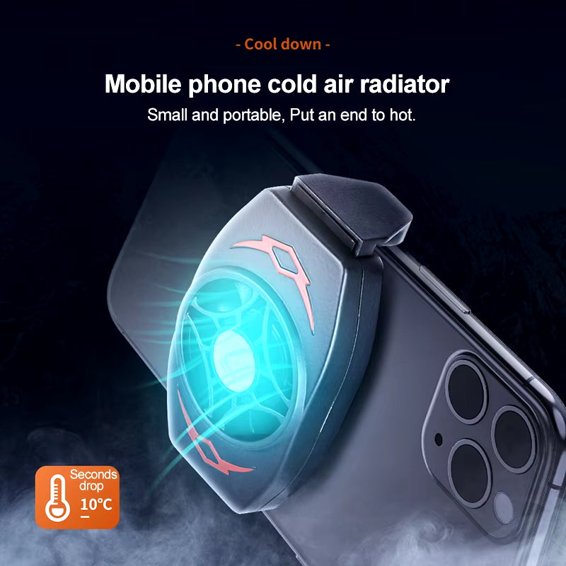 Portable Mobile Phone Cooler for Gaming