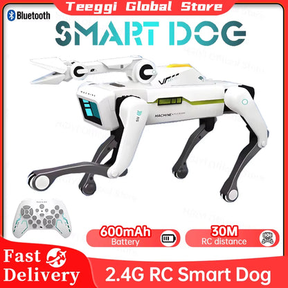 Smart RC Robot Dog with Voice & Touch Response