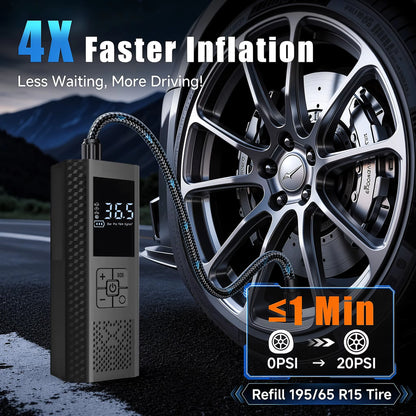 Cordless Portable Tire Inflator