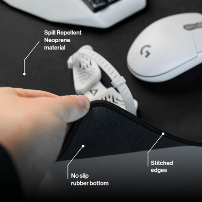 Large Gaming Desk Pad - Waterproof, Non-Slip Neoprene Mouse Mat