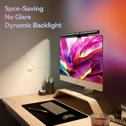 RGB Monitor Light Bar with USB Desk Lamp