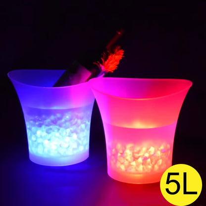 LED Light-Up Party Ice Bucket
