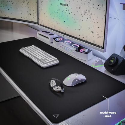 Large Gaming Desk Pad - Waterproof, Non-Slip Neoprene Mouse Mat