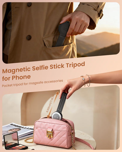 2-in-1 Magnetic Selfie Light Tripod for iPhone