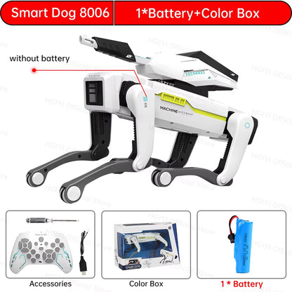 Smart RC Robot Dog with Voice & Touch Response