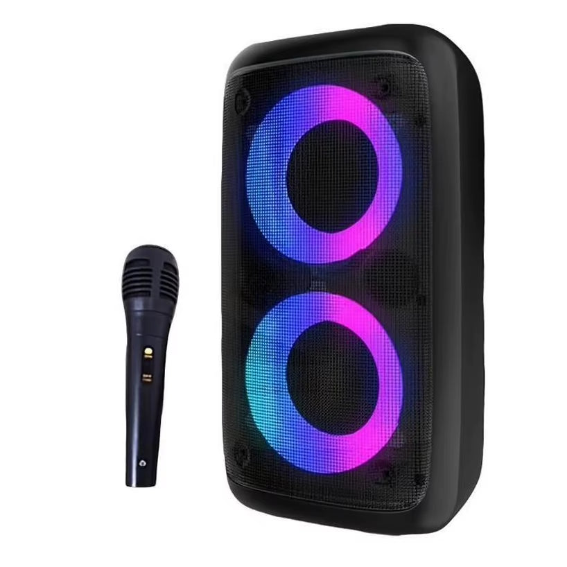 Portable Bluetooth Karaoke Speaker with Microphone