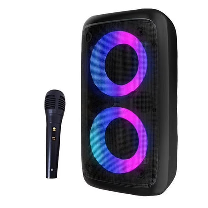 Portable Bluetooth Karaoke Speaker with Microphone