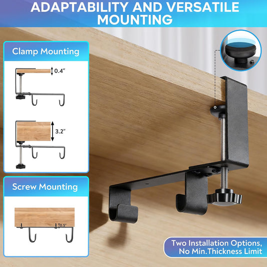 Under Desk Cable Organizer