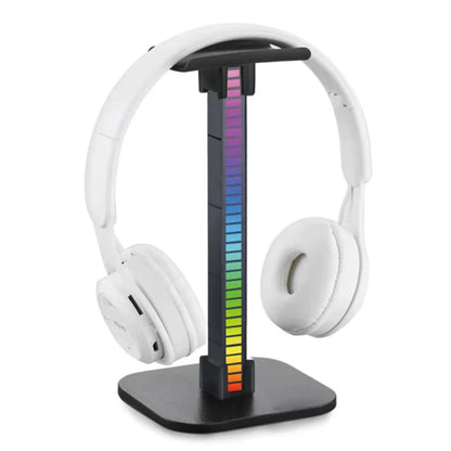 RGB Gaming Headphone Stand - 10 Lighting Modes with USB Ports