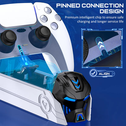 Dual Controller Charging Dock – DualSense-Style / Type-C Compatible